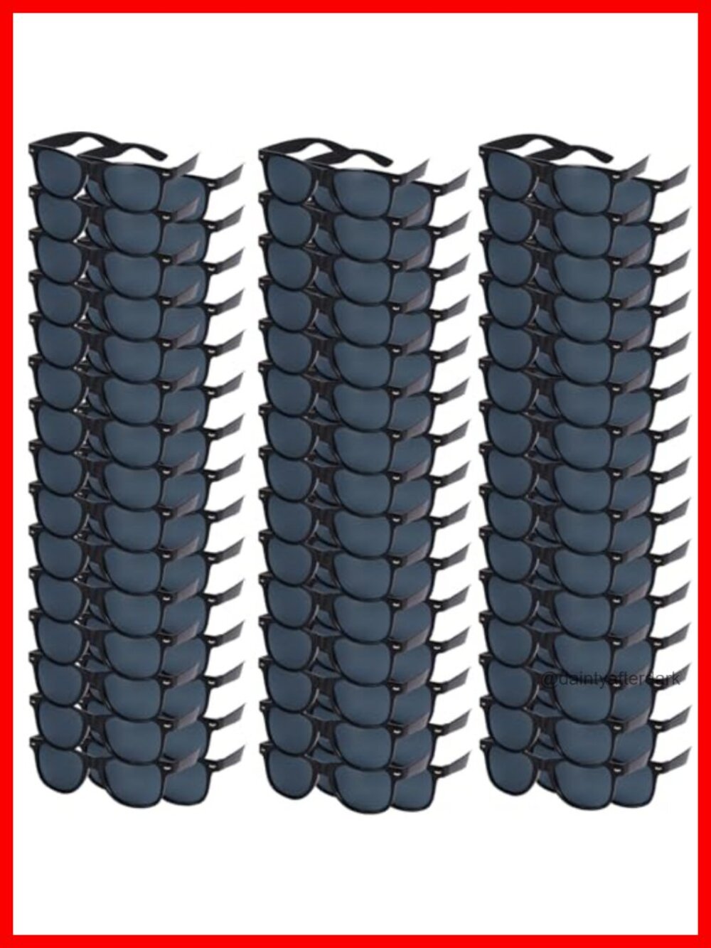 Bulk Party Sunglasses 100 Pack UV Protection Party Favors Beach Wedding